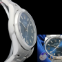 Rolex Air King Precision Edelstahl Blau-Metallic Zifferb