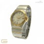 Omega Constellation Double Eagle Stahl18KGold mit Papier