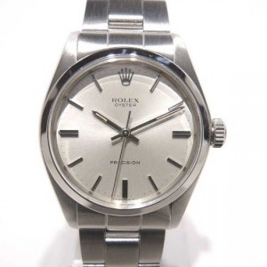 Rolex Oyster 6426 Vintage Full Steel Silver Patina Dial nessuna 561971