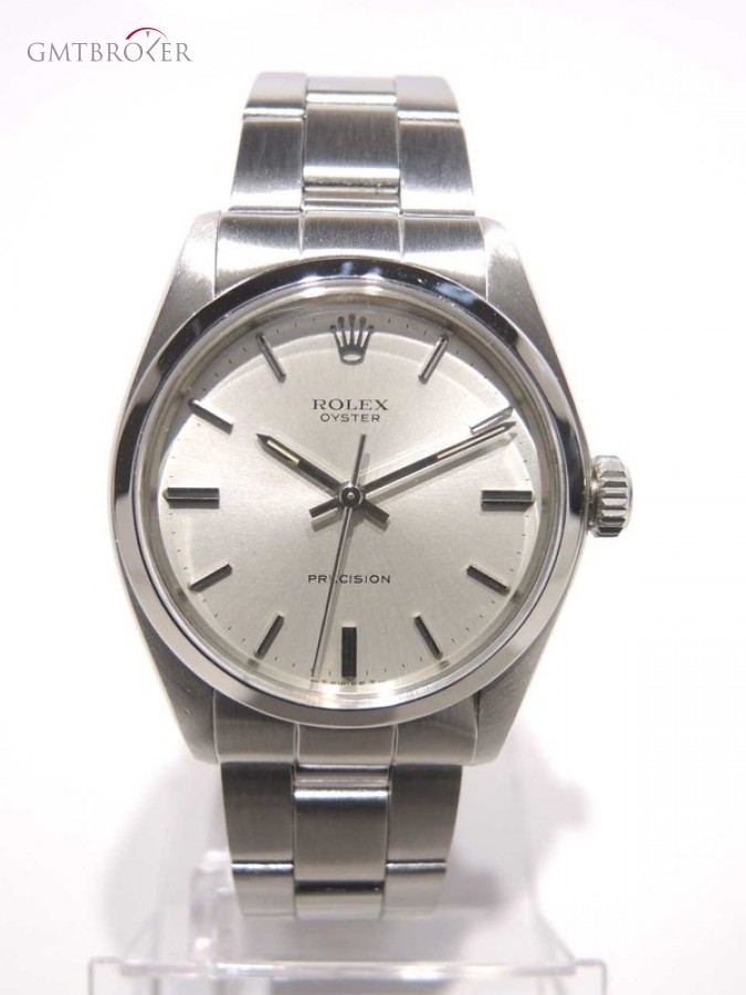 Rolex Oyster 6426 Vintage Full Steel Silver Patina Dial nessuna 561971