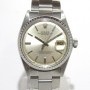 Rolex Datejust 1603 Silver Dial Special Fluted Bezel Ful