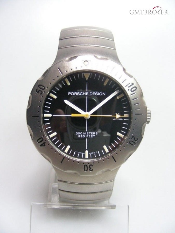 Porsche Design Diver 300m Full Titanium Cadran Noir Black Dial Au nessuna 241267