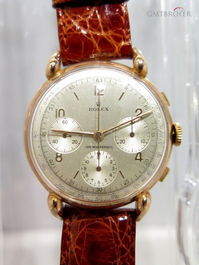 Rolex Chronograph Vintage 4313 Or Rose Rare Matriau De L nessuna 229347