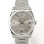 Rolex Airking 114210 Silver And Pink Dial Full Set Z Ser