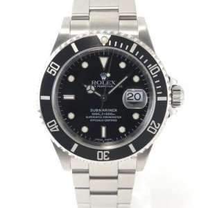 Rolex Submariner 16610 With Papers 16610 Y Series No Hol nessuna 587467