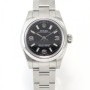 Rolex Lady Oyster Perpetual 176200 Full Steel Black Dial