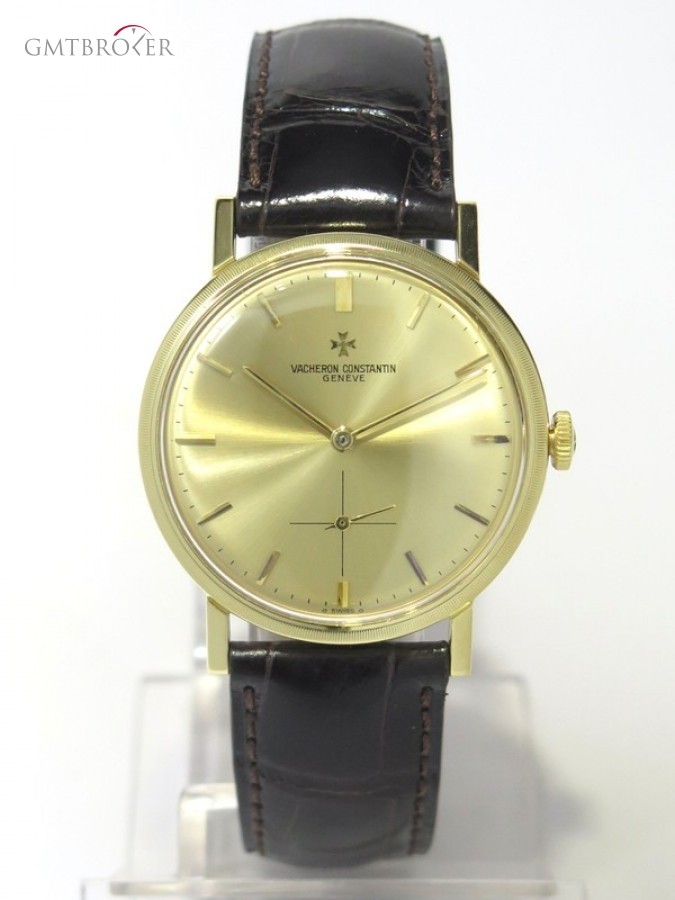Vacheron Constantin Vintage 6544 Yellow Gold On Leather Yellow Gold nessuna 548523