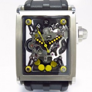 BRM Birotor Squelette Ref Brt 1 Titanium And Sapphire nessuna 422605