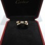 Cartier Bague Love Saphire Diamond Rose Gold 18k Ring Set