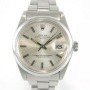 Rolex Date Vintage 1500 34 Mm Full Steel Silver Dial Smo