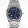 Audemars Piguet 26120 St Dual Time Power Reserve Full Steel Blue
