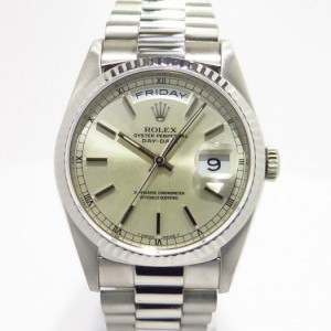 Rolex Day Date White Gold 18239 Very Good Condition Full nessuna 506085