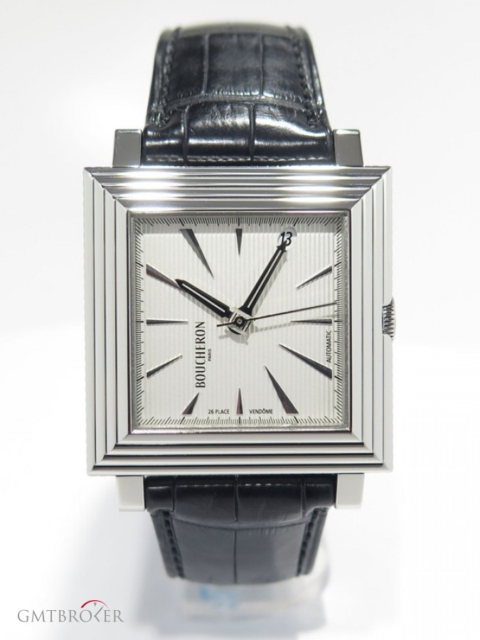 Boucheron Carr Square Wa011301 33 X 33 Mm Acier Grand Modle nessuna 286491