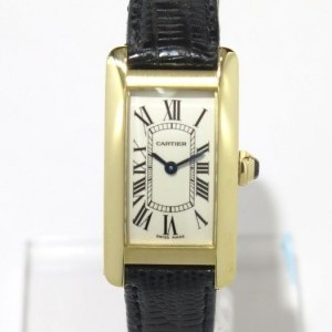 Cartier Tank Amricaine 2482 White Dial With Box 35 X 24 Mm nessuna 560503