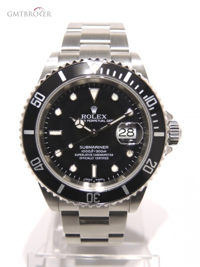 Rolex Submariner 16610 With Papers D Series Full Steel B nessuna 547979