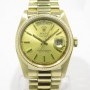Rolex Day Date Gold 18038 Complet Or Jaune 18k Cadran Ch
