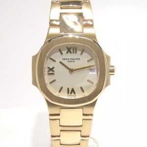 Patek Philippe Nautilus Lady Gold 4700 J Like New Condition Origi nessuna 459529