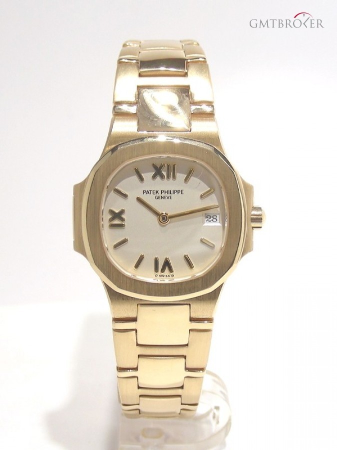 Patek Philippe Nautilus Lady Gold 4700 J Like New Condition Origi nessuna 459529