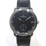 Blancpain Villeret 1161 1130 55 Black Full Set Steel On Leat
