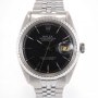 Rolex Datejust Vintage 1603 Full Steel Black Dial With S