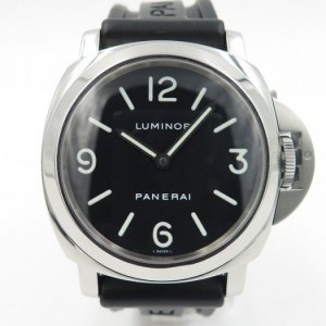 Panerai Luminor Pam 112 Steel And Rubber Black Dial With A nessuna 684603