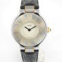 Cartier Must 21 1340 Steel Gold Case On Leather Strap
