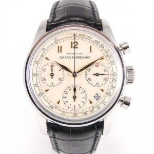 Girard Perregaux Classic Manufacture Chrono 4946 Steel Case On A