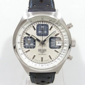 TAG Heuer Incabloc Made In France Chrono Acier Sur Cuir Perf nessuna 219781