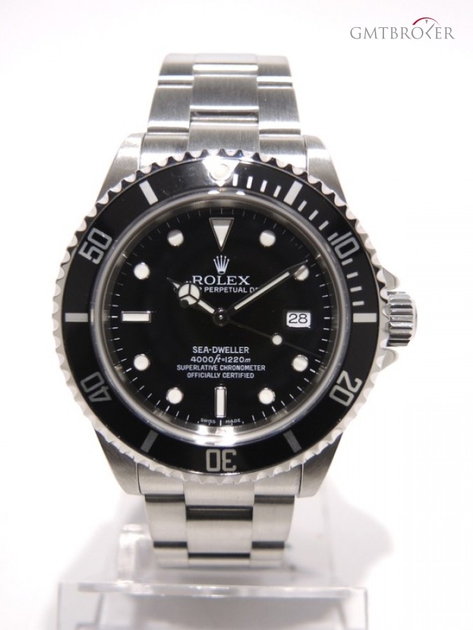 Rolex Sea Dweller 16600 With Papers Full Steel Black Dia nessuna 548689