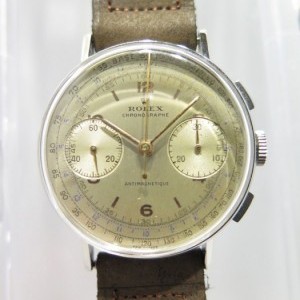 Rolex Chronograph Vintage 3484 Acier Cadran Crme Anti Ma nessuna 229591