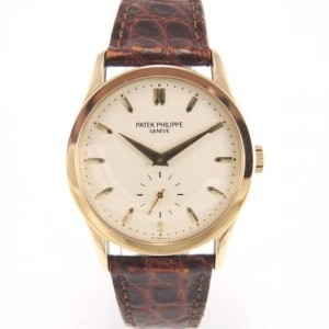 Patek Philippe Calatrava 5096 Yellow Gold 18k Case On A Original nessuna 623707