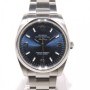 Rolex Airking 114200 With Papers M Series Full Steel Blu