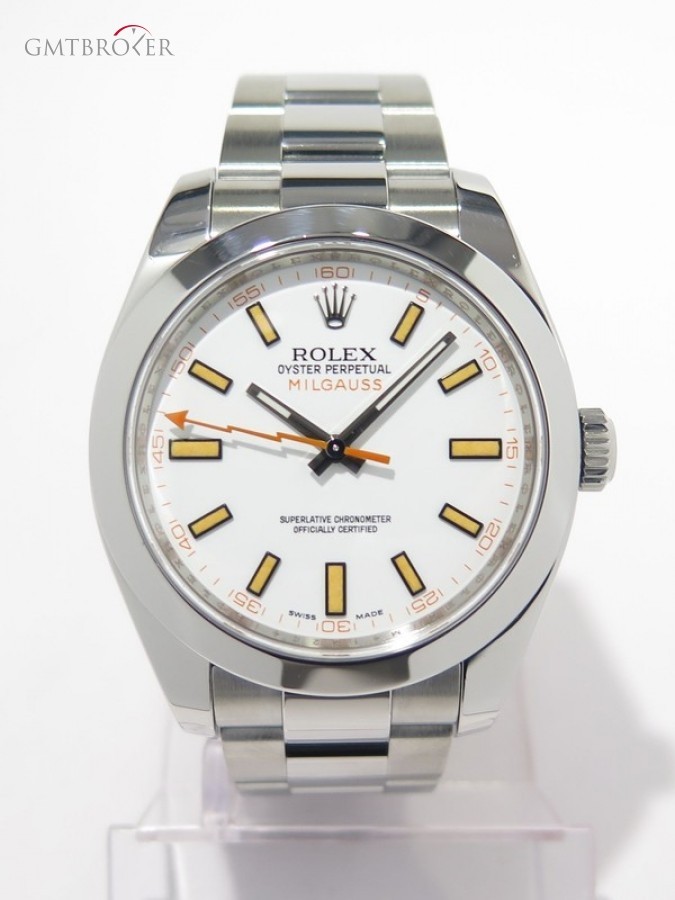 Rolex Milgauss Modern 116400 Acier Cadran Blanc Aiguilla nessuna 226093