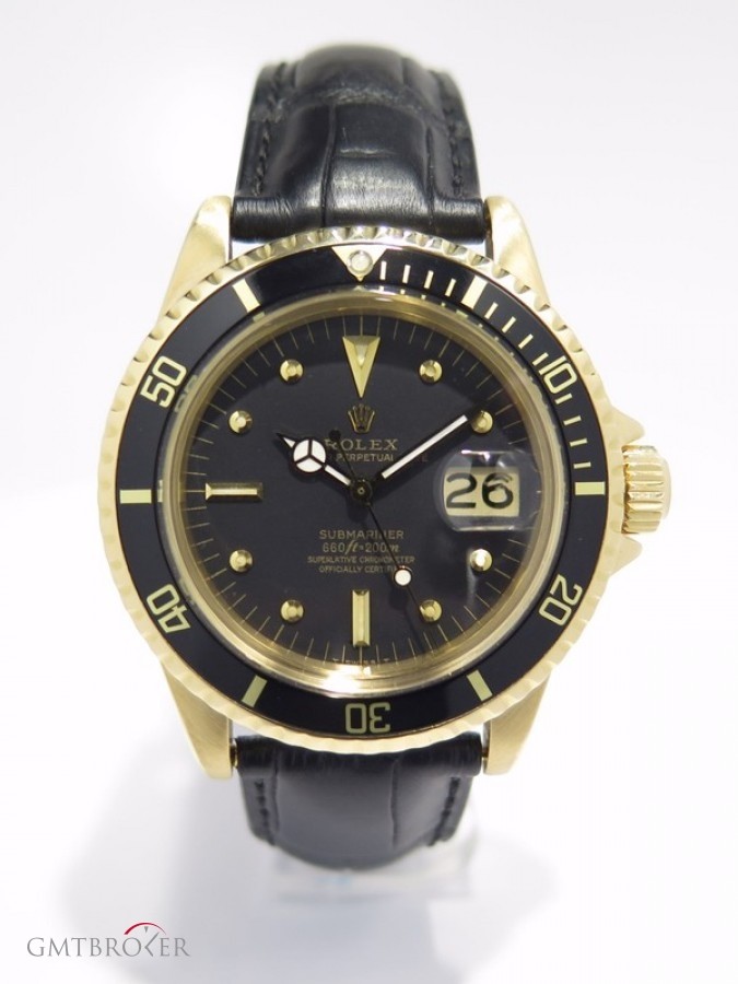Rolex Submariner Gold Vintage 1680 Or Jaune 18k Cadran N nessuna 269087