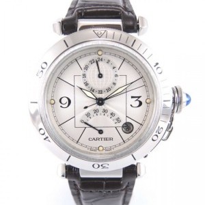 Cartier Pasha Power Reserve 2388 Full Set With Service Ste nessuna 688015