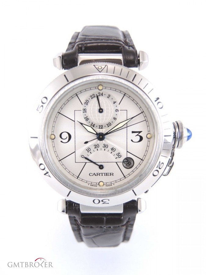 Cartier Pasha Power Reserve 2388 Full Set With Service Ste nessuna 688015