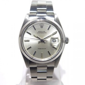 Rolex Date Vintage 6694 Full Steel Silver Dial With Stic nessuna 463649