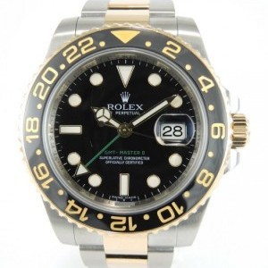 Rolex Gmt Master 116713 Ln With Papers Full Yellow Gold nessuna 604769