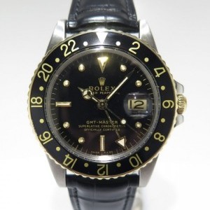 Rolex Black And Gold Nipples Gmt Master Ref 1675 Steel C nessuna 421207
