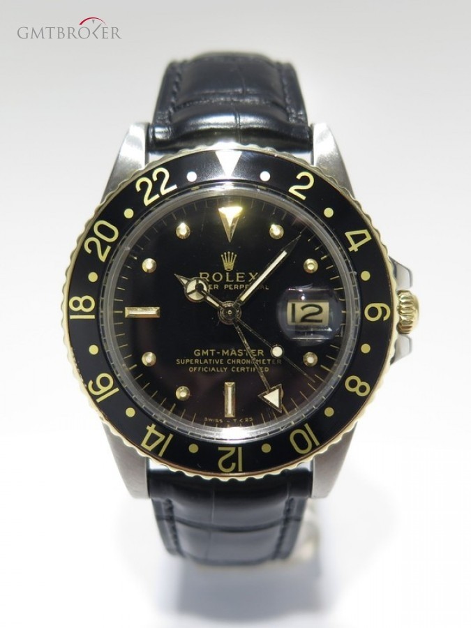Rolex Black And Gold Nipples Gmt Master Ref 1675 Steel C nessuna 421207