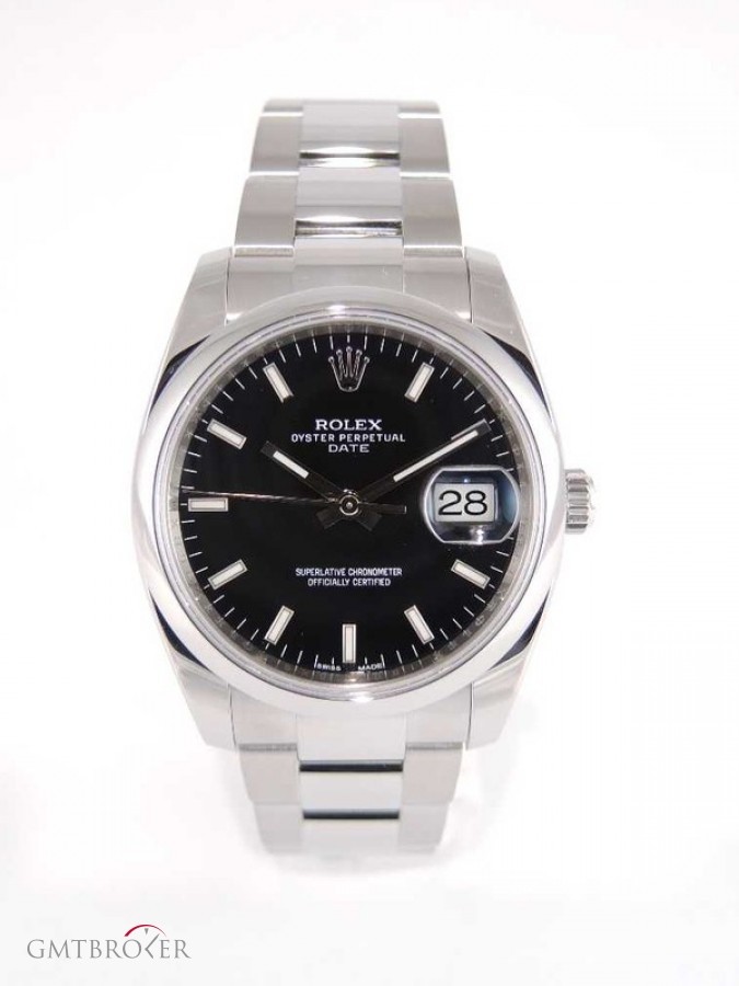 Rolex Date Modern 115200 With Papers New Model Full Stee nessuna 571665