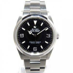 Rolex Explorer I 114270 With Papers F Series Full Steel nessuna 490995