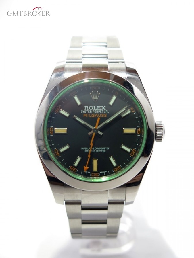 Rolex Milgauss 116400 Gv Full Set Warranty Until 2017 Li nessuna 519437