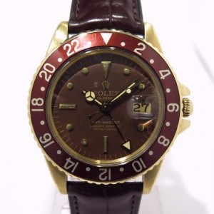 Rolex Gmt Master Gold Vintage 1675 Or Jaune 18k Cadran C nessuna 220783