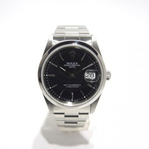 Rolex Date 15200 With Papers T Series Full Steel Black D nessuna 479843