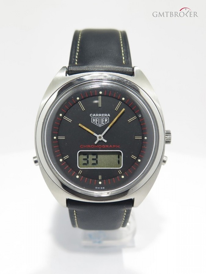 TAG Heuer Carrera Digital 371253 Acier Cadran Ardoise  Chemi nessuna 282609