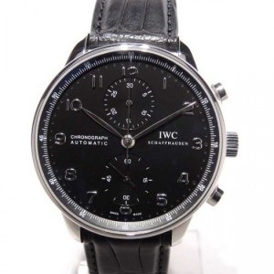 IWC 3714 Steel Case On A Leather Band With Original Fo nessuna 564377