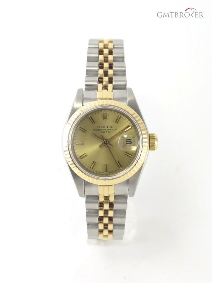 Rolex Lady Datejust 69173 18k Yellow Gold And Steel Gold nessuna 592013