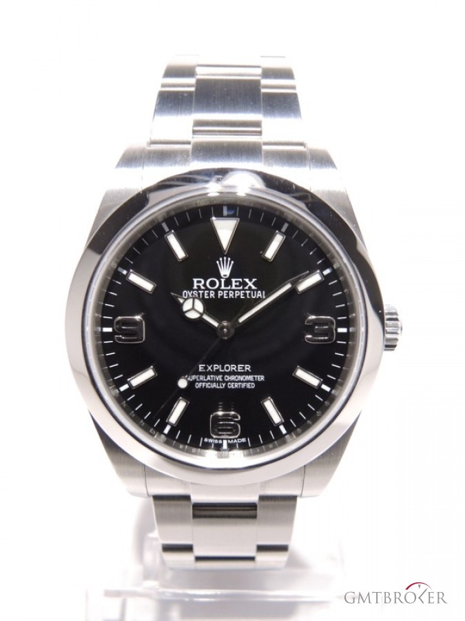 Rolex Explorer I 39 Mm 214270 With Papers Full Stee Blac nessuna 534419