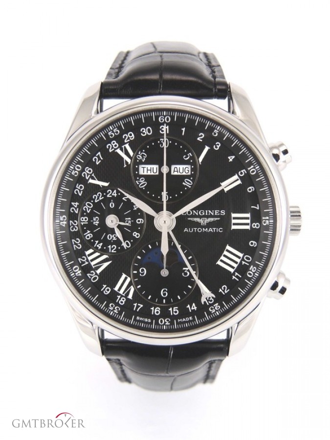 Longines Master Collection Calendar Moonphase L2 673 4 Stee nessuna 695819